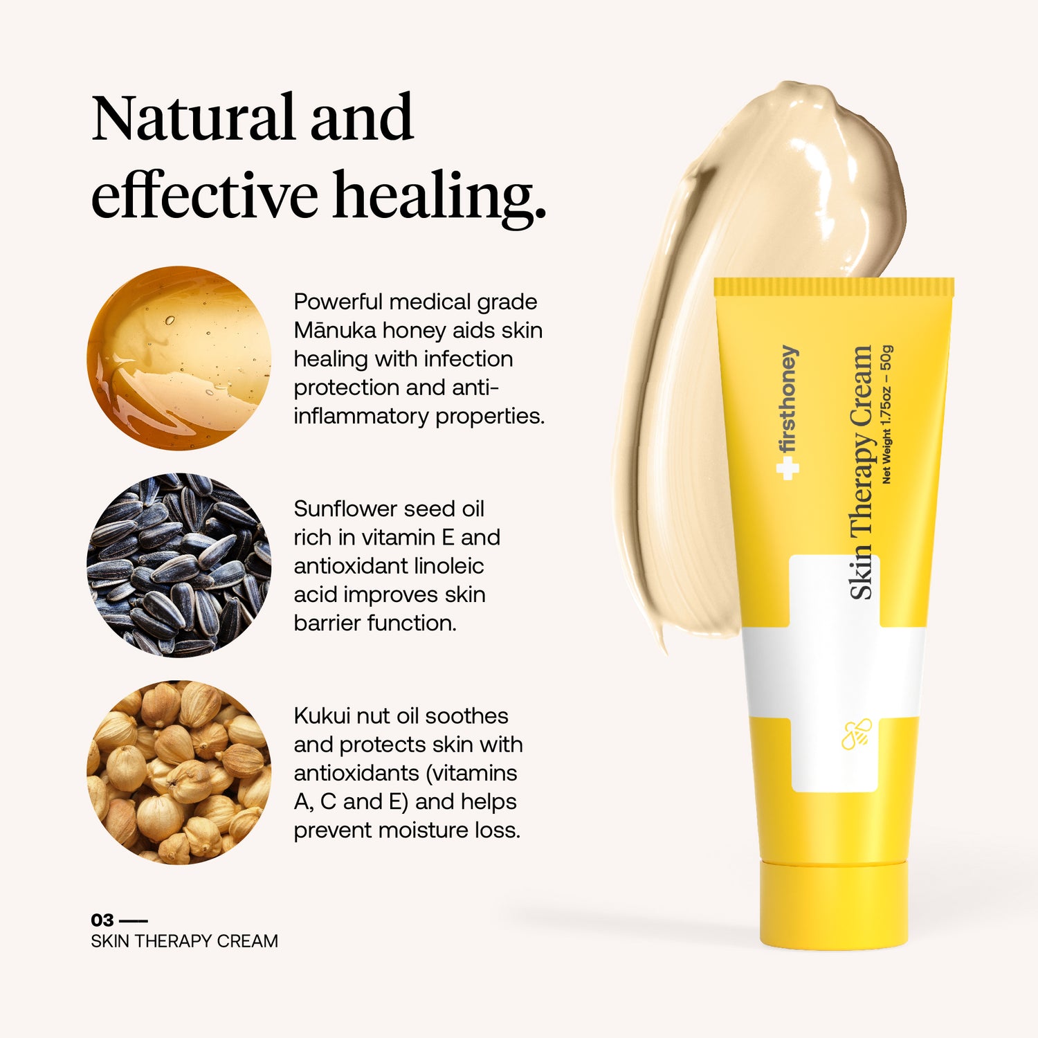 First Honey® Mānuka Honey Cream