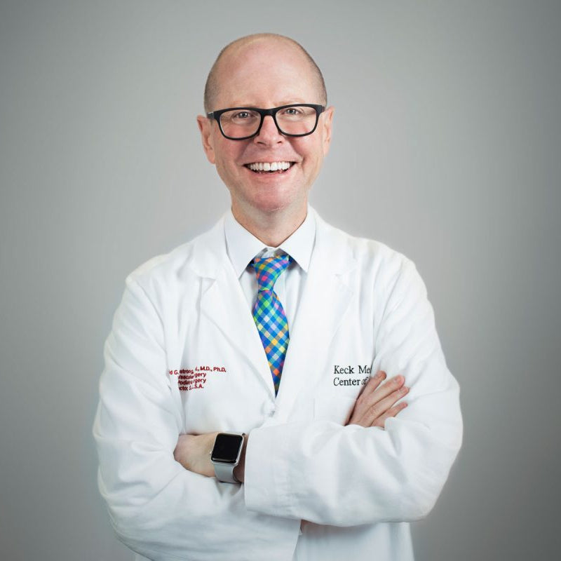 David G. Armstrong, Professor of Surgery and Director of the Southwestern Academic Limb Salvage Alliance (SALSA) at Keck Medicine of University of Southern California. 